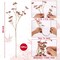 Artificial Fall Baby’s Breath Flowers – 10pcs Faux Gypsophila Bouquets, Realistic Orange Autumn Decor for Home, Wedding, Vase, Office & Seasonal Arrangements